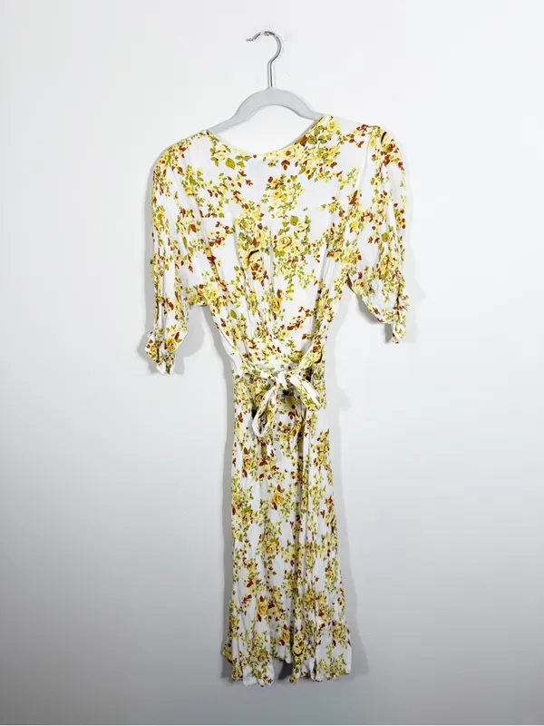 Faithfull The Brand Rafa Midi Dress Goldie Floral Size 2 - Image 6