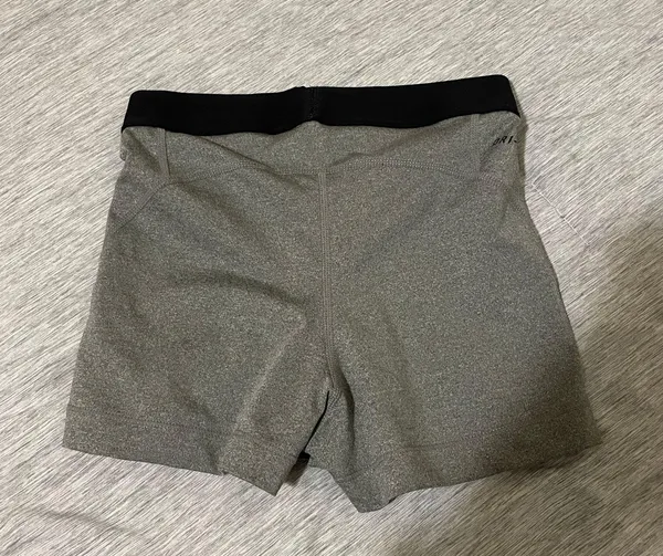 Nike Grey  Pro Dri Fit Shorts - Image 6