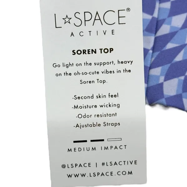 L*Space Blue and White Checkered Leggings - Image 14