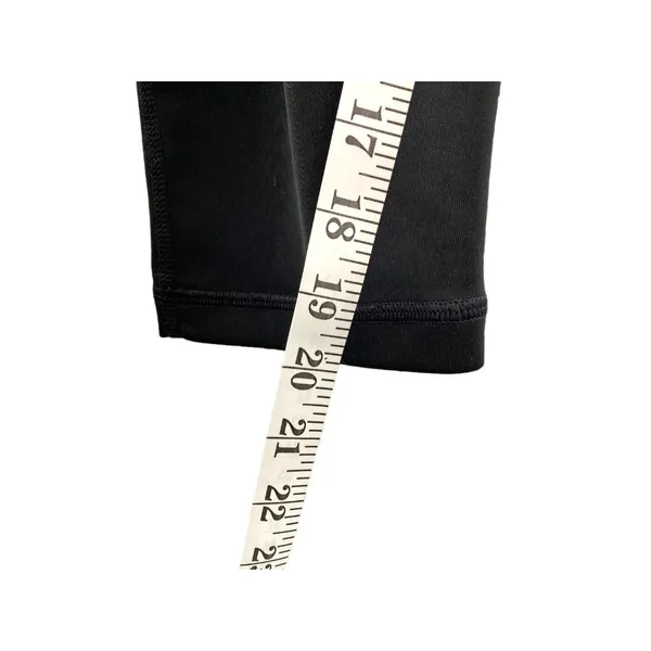Adidas Leggings Womens Small Capri Climalite Mid‎ Rise Pull On Cryo One - Image 4