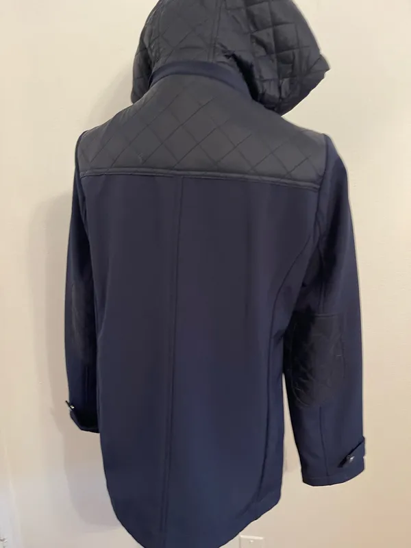 Ralph Lauren Navy Quilted Utility Jacket. Size M - Image 10