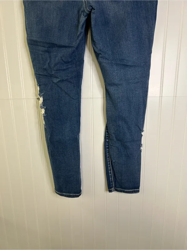 American Eagle Next Level Stretch Distressed Jeggings Size 14 - Image 5