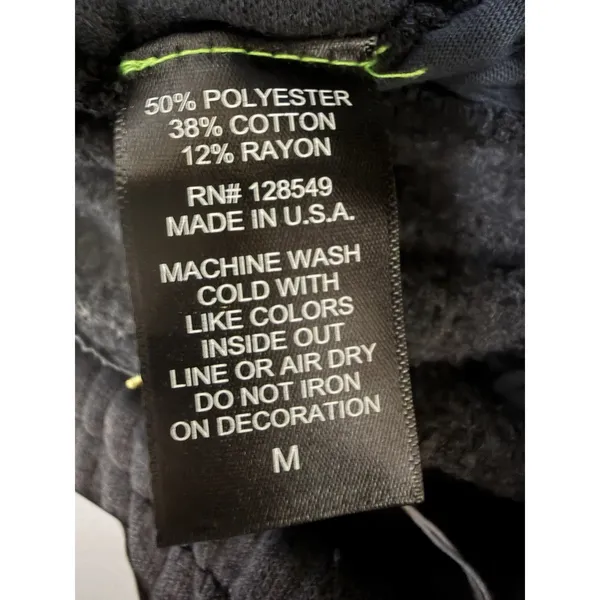 Aviator Nation Wide Leg Pocket Sweatpants‎ Faded Smoke Women's Size Medium - Image 9