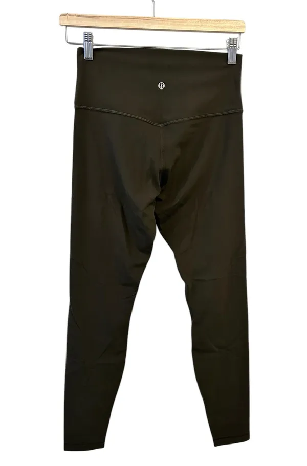 Lululemon NEW Align Super-High-Rise Pant 28" Size 8 Dark Olive SOLD OUT - Image 5