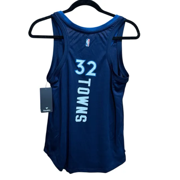 Fanatics Minnesota Timberwolves Karl-Anthony Towns #32 Jersey Tank – Women’s Small (NWT) - Image 2