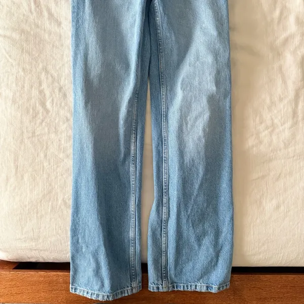 ZARA High-Rise Straight Leg Jeans - Image 3