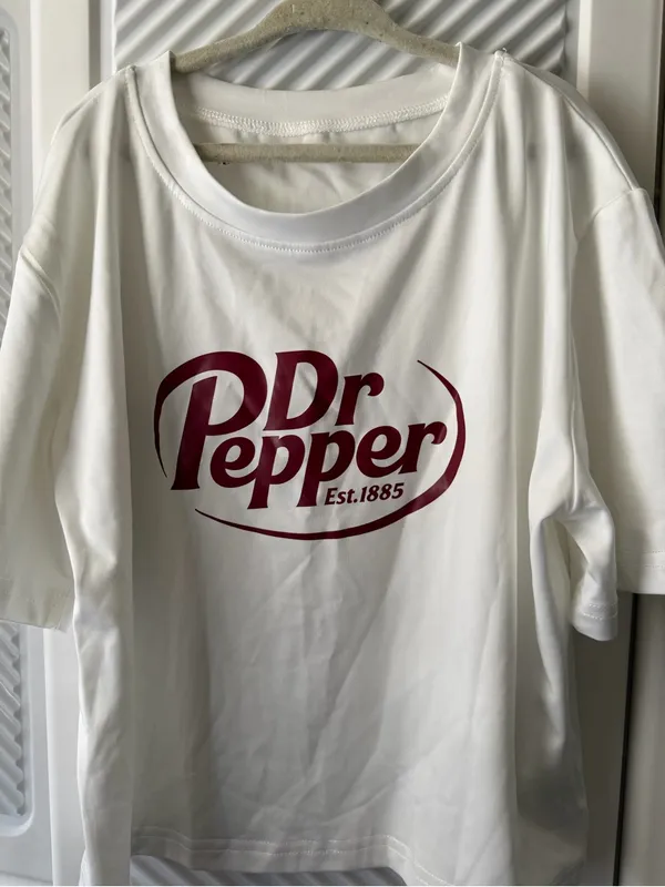 Boutique Dr. Pepper White Tee - Image 3