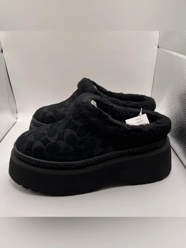 NWB Coach Women's Cecelia Slip-On Platform Clogs size 7 - Image 7