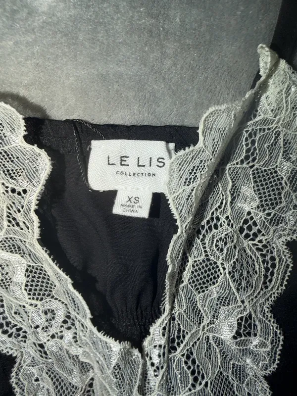 Y2K lace top Black Size XS - Image 2