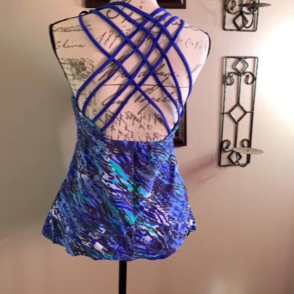 Blue swimsuit Size L - Image 4