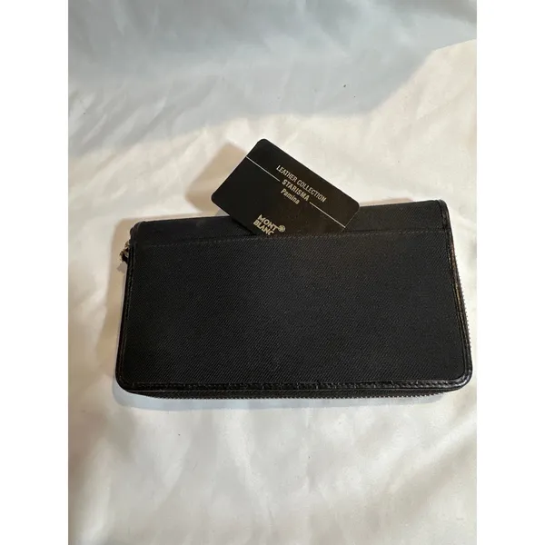 Montblanc Starisma Pamina Zip-Around Fabric Continental Wallet - Image 7