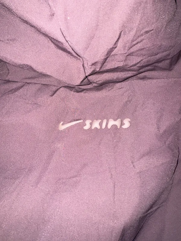 Nike SKIMS Woven Nylon Wrap Coat Phoenix - Image 9