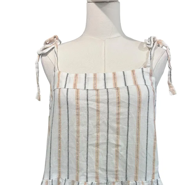 Maxi Dress Layered Smocking Cottage Y2K Peasant Boho Summer SZ XL Cassee's - Image 3