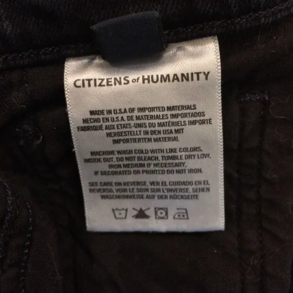Citizens of humanity jeans Emerson 26 black button fly - Image 12