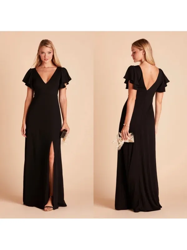 Birdy Grey Hannah Black Maxi Length Dress Size Small - Image 2