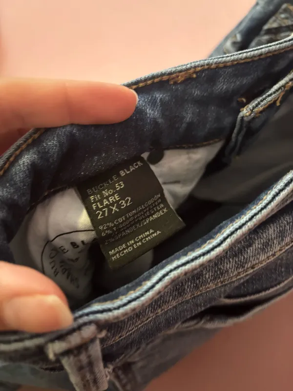 Buckle Black Jeans - Image 3