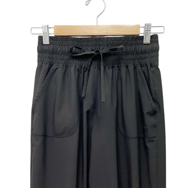 Albion Destination Jogger Pants Black Size Small Elastic Waist Athleisure Travel - Image 5