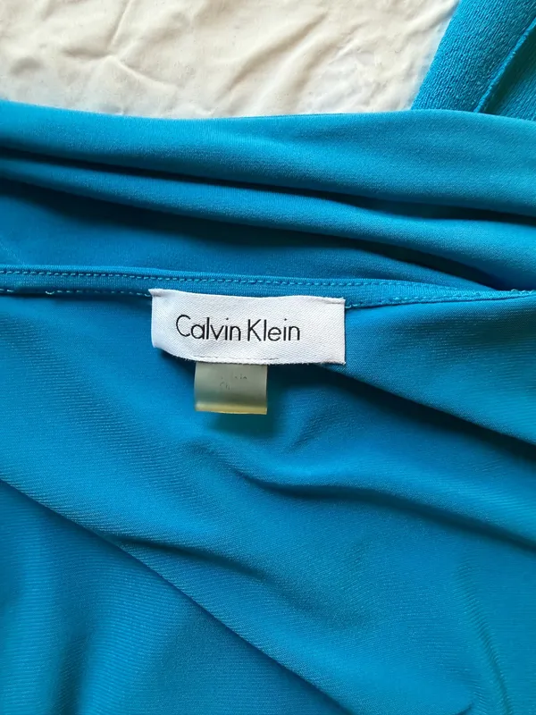 Vintage Blue Calvin Klein Top - Image 4