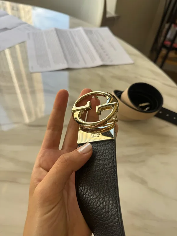 Reversible Gucci Belt - Image 6