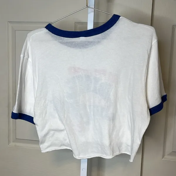 Alternative Soft Cropped Graphic Tee Size M - Image 5