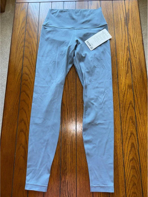 Lululemon Align High Rise 28” Steel Blue Size 6 NWT - Image 3