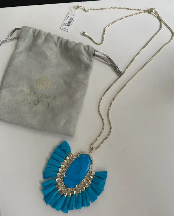 Adjustable Blue Necklace - Image 2