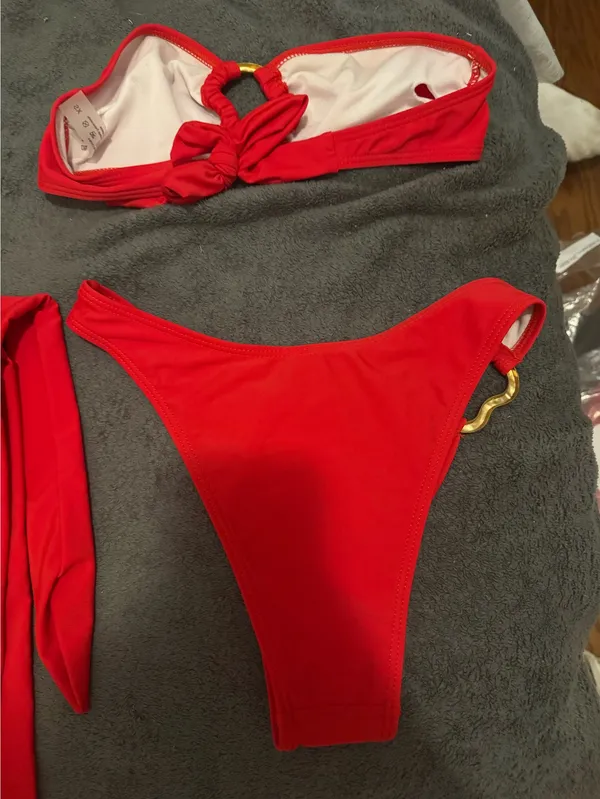 Shein Red Bikini Set - Image 2
