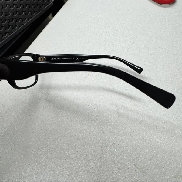 Versace Black Made In Italy Glasses Solid Frames Womens Model 3266 Frame Only - Image 4