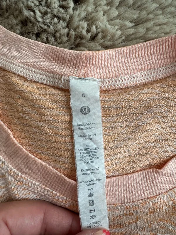 Lululemon Shirt Short Sleeve - Image 3