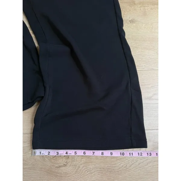 Torrid Wide Leg Black Sweatpants Cozy Fleece Stretch Lounge Pants Plus Size 2 - Image 5