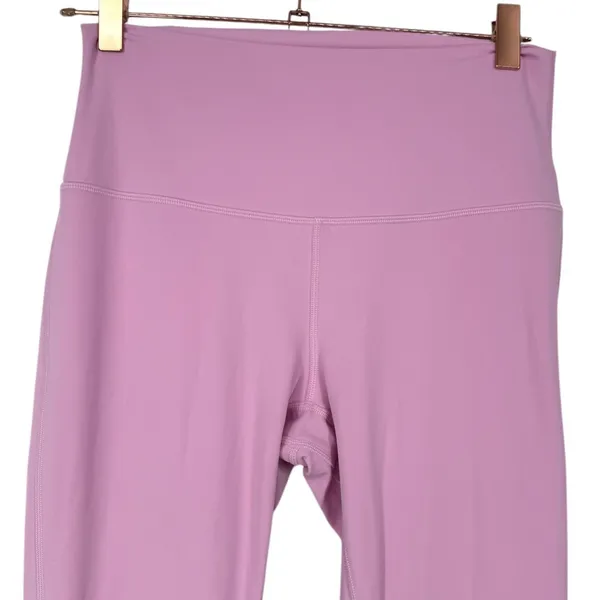 Lululemon Women's Align High Rise Pant 28" Pink Yoga Leggings LW5ECIS Size 8 - Image 7