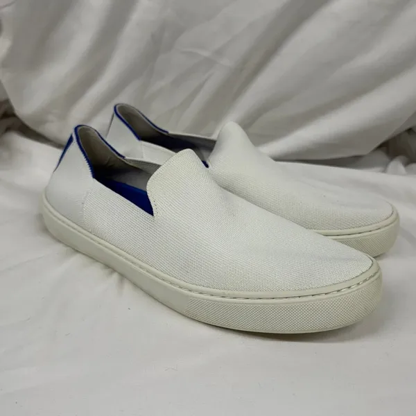 Rothy's $99 Women's The Original‎ Slip On Sneaker in Bright White Sz 9.5 - Image 2