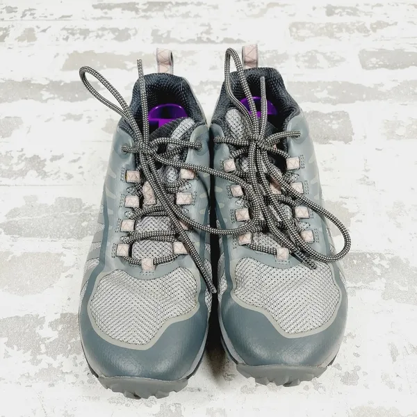 Merrell Gray Hiking Breathable walking running climbing athletic sneakers - Image 3