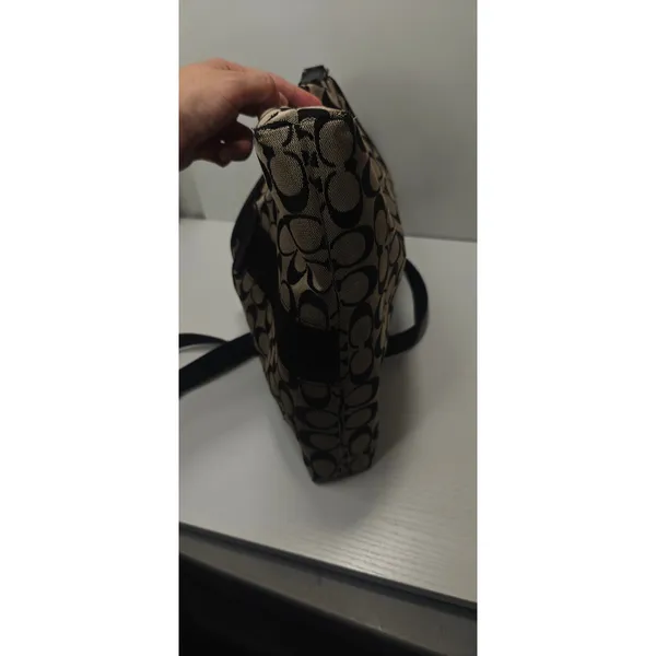 Vintage Black Coach cross body - Image 8