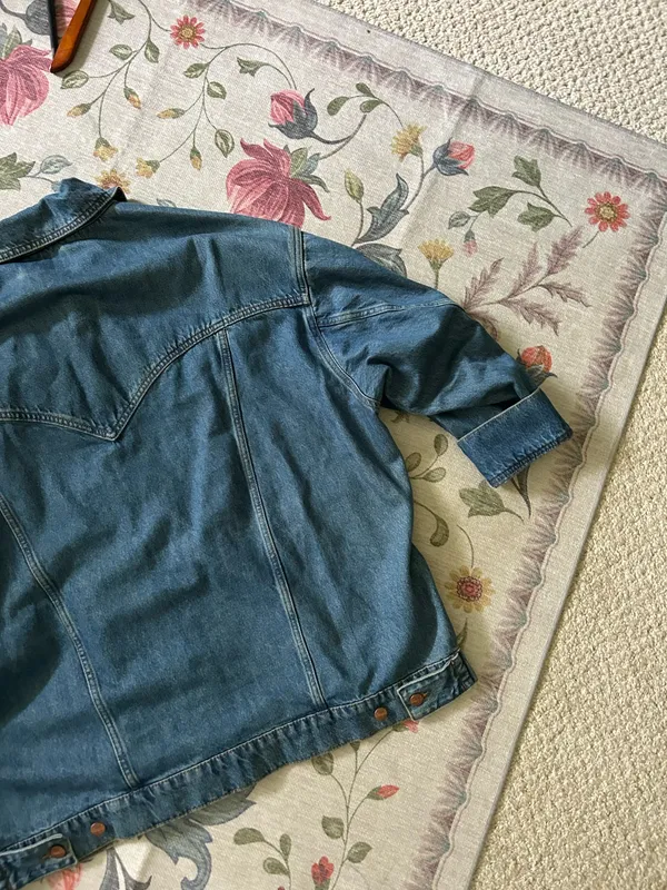 OVERSIZED WRANGLER denim jacket  - Image 9
