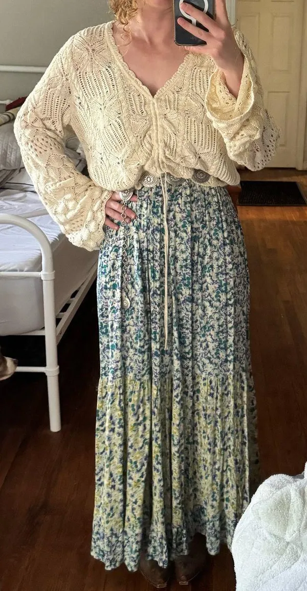 Angie Maxi Dress Floral - Image 5