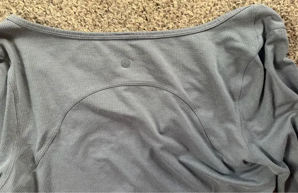 Lululemon Cropped Henley Long Sleeve - Image 3