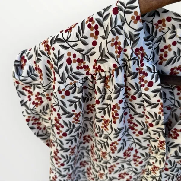 Floral Berry Blouse - Image 2