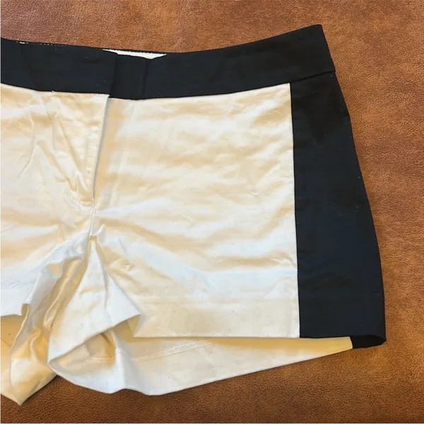 J.Crew black white tuxedo cotton shorts 2 - Image 7