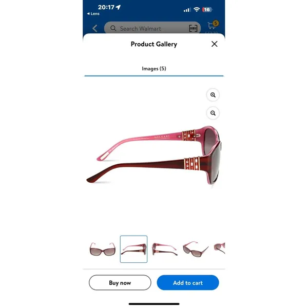Solvori Women's Fashion Glasses‎ Vienna, Burgandy Frames Only 58-16-135 - Image 7