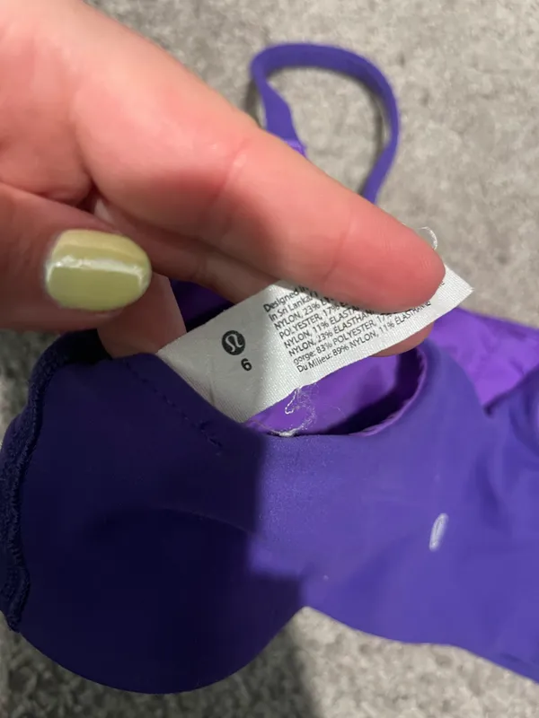 Wunder Train Strappy Lululemon Bra Racer - Image 3
