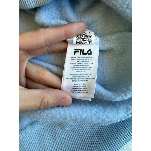 FILA Women's Crewneck Sweatshirt Size Small - Image 6