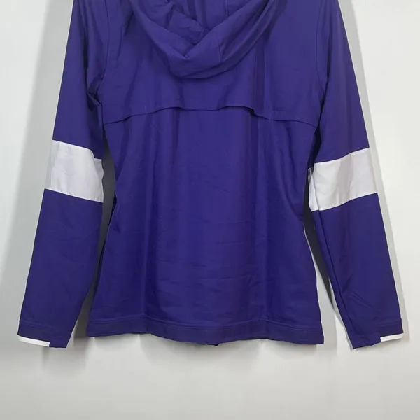 Nike Dri-Fit LSU Tigers Purple Full Zip Practice Hoodie Jacket Women Medium NEW - Image 6