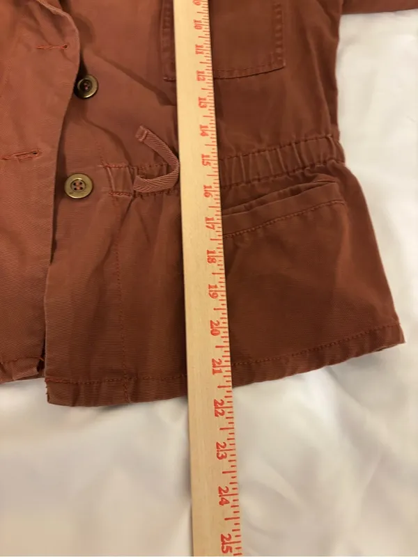 American Rag Women's Rust-Brown Utility Jacket - Image 5