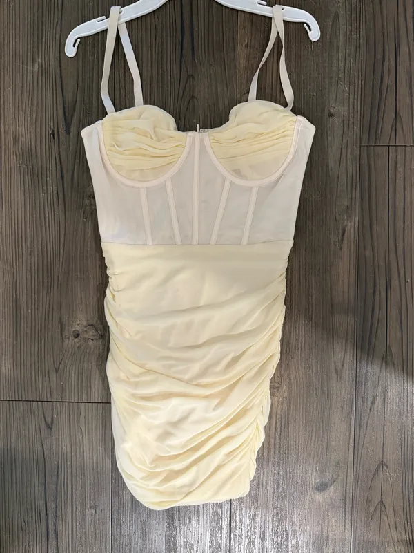 Mesh Corset Mini Dress Oh Polly - Image 3