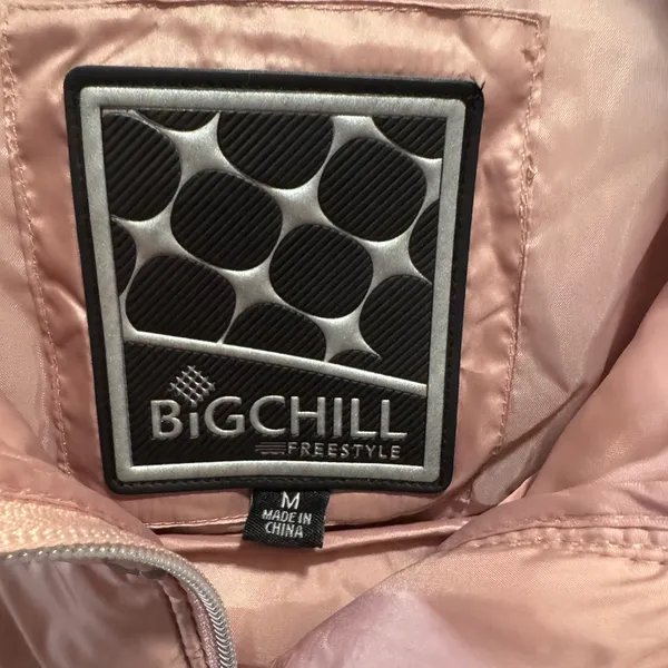 Big Chill Women's Packable Puffer Pink Jacket Mid weight , Sizes M Size M - Image 2