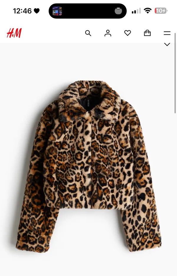 H&M Cheetah Sweater - Image 2