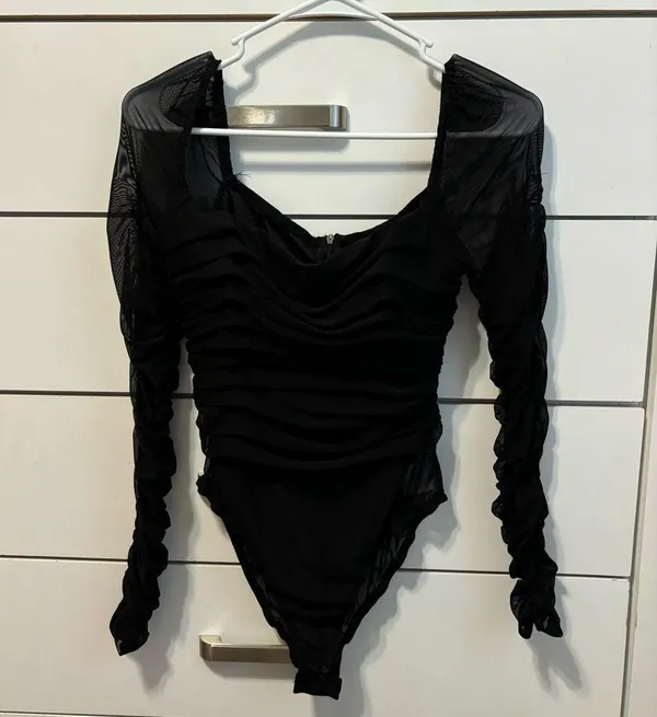 Princess Polly Delany Bodysuit Black - Image 2