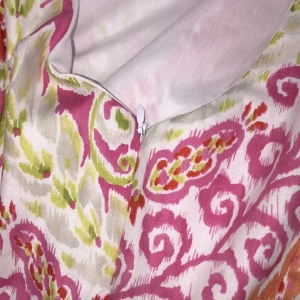 Lolly Wolly Doodle sz 6 pink floral paisley dress - Image 4