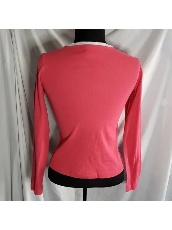 Lacoste Long Sleeve Jersey Size 38 - Image 3